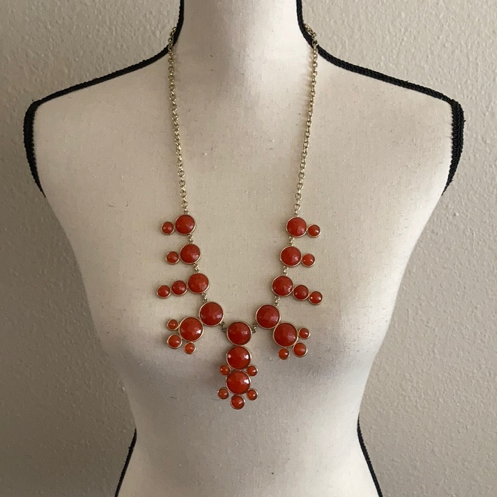 Charming Charlie’s Red Accent Necklace